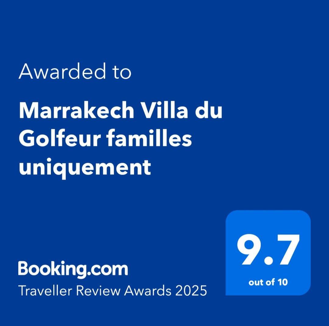 Villa Marrakech Du Golfeur Familles Uniquement